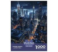 Puzzle Di Legno Città moderna Colore Stampa Di Qualit Genitore-Figlio Attivit Bella città Di Artwork Da 1000 Pezzi Per Adulti E Ragazzi 70x50cm/1000pcs