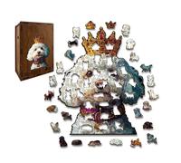 Puzzle di Legno Del Cane Adulto Puzzle Animale