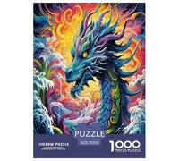 Puzzle Di Legno Drago marino Artee mitologica Colore Stampa Di Qualit Genitore-Figlio Attivit Animale Di Artework Da 1000 Pezzi Per Adulti E Ragazzi 70x50cm/1000pcs