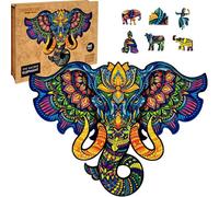 Puzzle di legno Elefante Sacro 160 pezzi