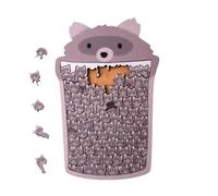 Puzzle Di Legno Per Bambini | A Forma Di Gatto Arredo Casa Con Cornice | Decorazione In Legno Con Motivo - Per Bambini Studenti Donne Aula Viaggio Stanza Giochi Camera Letto Vacanza Compleanno Festa