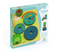 Puzzle di legno Rainbow Puzz & Stack - Gioco di impilamento educativo - Nouvo