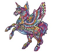 Puzzle di legno - Unicorno / M