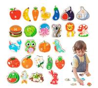 Puzzle di lettere, puzzle di animali, gioco di corrispondenza di apprendimento 'alfabeto, puzzle di legno, gioco di corrispondenza 'alfabeto, educativi per Pasqua,