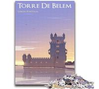 Puzzle di Lisbona da 2000 pezzi per adolescenti, regalo educativo antistress, ideale come regalo per tutta la famiglia, 2000 pezzi (70x100cm)