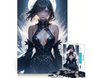 Puzzle di Livia,ragazza anime,1000 pezzi,divertente e stimolante per la mente,con componenti robusti e ben definiti,ideale per rilassarsi in casa (50x75cm)