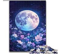 Puzzle di luna piena per adolescenti, puzzle da 1000 pezzi, giochi rilassanti che migliorano l'amore tra coppie per bambini dai 14 anni (26x38cm)
