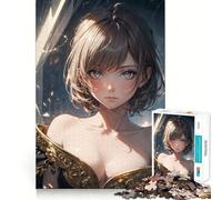 Puzzle di Luna,ragazza anime,1000 pezzi,gioco di memoria,taglio di precisione,attività creativa interattiva per stimolare la mente a casa (38x52cm)