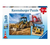 Puzzle di macchine edili al lavoro, 3x. 1 St