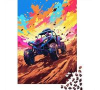 Puzzle di montagna Art Mountain Bike Premium 100% riciclato per bambini e adulti dai 12 anni in su, regalo di Natale 1000 pezzi (38x26 cm)