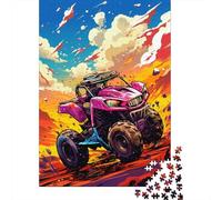 Puzzle di montagna artistico in cartone riciclato al 100%, puzzle di cartone premium per bambini adulti, regali di Halloween, 1000 pezzi (38x26 cm)