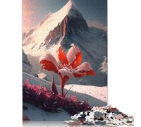 Puzzle di montagna Nevada da 1000 pezzi per adolescenti, regalo di carta per adulti e adolescenti a partire da 12 anni, 38 x 26 cm, 1000 pezzi