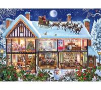 Puzzle di Natale a Casa XXL 100 Pezzi