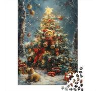 Puzzle di Natale, stimolante e stimolante, in cartone riciclato al 100%, per adulti, regalo di compleanno, 1000 pezzi (38x26 cm)
