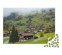 Puzzle di paesaggi, città e viaggi, fantastico e perfetto per la decorazione della casa, puzzle impegnativo adatto come regalo, 1000 pezzi (75x50 cm)