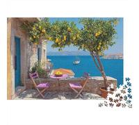 Puzzle di paesaggi, città, giochi educativi adatti a bambini dai 14 anni in su, sfide di intrattenimento per famiglie con difficoltà elevata, 300 pezzi (40x28 cm)