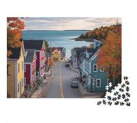 Puzzle di paesaggi, città, giochi educativi adatti a bambini dai 14 anni in su, sfide di intrattenimento per famiglie con difficoltà elevata, 300 pezzi (40x28 cm)