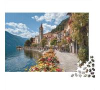 Puzzle di paesaggi, città, regali divertenti e attività per adulti, ottimo per il divertimento in famiglia, perfetto come regalo di compleanno, estremamente difficile, 500 pezzi (52x38 cm)