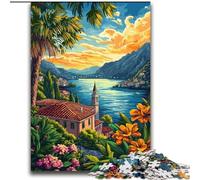Puzzle di paesaggi urbani italiani per adulti, 2000 pezzi, adatti a persone dai 14 anni in su, idee regalo per la decorazione della casa (70x100cm)