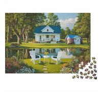 Puzzle di paesaggi, viaggi e città adatti a bambini e adolescenti, molto divertenti e stimolanti, rafforzano i legami, 1000 pezzi (75x50 cm)