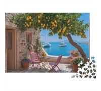 Puzzle di paesaggi, viaggi e città adatti a bambini e adolescenti, molto divertenti e stimolanti, rafforzano i legami, 300 pezzi (40x28 cm)