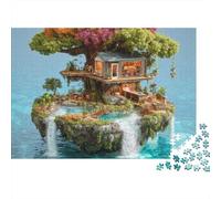 Puzzle di paesaggi, viaggi e città, adatti per adolescenti e adulti, fantastici e divertenti, estremamente impegnativi, 1000 pezzi (75x50 cm)