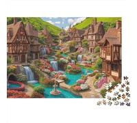 Puzzle di paesaggi, viaggi e città, adatti per adolescenti e adulti, fantastici e divertenti, estremamente impegnativi, 500 pezzi (52x38 cm)