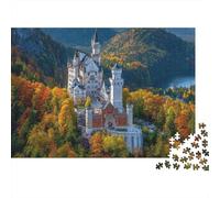 Puzzle di paesaggi, viaggi e città, estremamente impegnativi, perfetti per passare il tempo, rafforzano i legami, adatti a tutte le età, 1000 pezzi (75x50 cm)