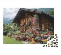 Puzzle di paesaggi, viaggi e città, estremamente impegnativi, perfetti per passare il tempo, rafforzano i legami, adatti a tutte le età, 300 pezzi (40x28 cm)