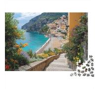 Puzzle di paesaggi, viaggi e città, moderatamente impegnativi, ideali per esposizioni decorative, perfetti per passare il tempo, 300 pezzi (40x28 cm)