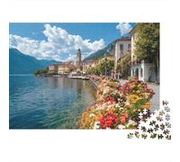 Puzzle di paesaggi, viaggi e città, moderatamente impegnativi, ideali per esposizioni decorative, perfetti per passare il tempo, 1000 pezzi (75x50 cm)