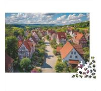 Puzzle di paesaggi, viaggi e città: un passatempo delizioso, lo strumento perfetto per creare legami, 1000 pezzi (75x50 cm)