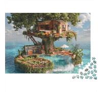 Puzzle di paesaggi, viaggi e città: un passatempo delizioso, lo strumento perfetto per creare legami, 1000 pezzi (75x50 cm)