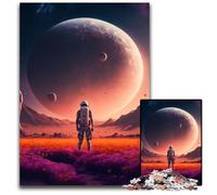 Puzzle di paesaggio marziano da 1000 pezzi per adulti, puzzle in cartone, sfida per la mente, regalo educativo per adolescenti, 26X38CM/10,23x14,96 pollici