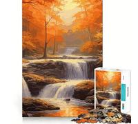 Puzzle di paesaggio naturalistico per adulti, 1000 pezzi, gioco di logica stimolante, ideale per momenti di condivisione, bordi trasparenti, regalo perfetto (50x75cm)