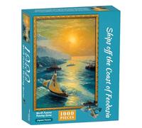 Puzzle di paesaggio - Puzzle di | Puzzle educativo 1000 pezzi da assemblare - ideale per regalo di Natale da viaggio o decorazione per la casa