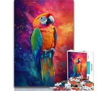 Puzzle di pappagalli per adolescenti, 1000 pezzi, difficili da completare ma divertenti e spiritosi, regalo di compleanno, regali, decorazioni murali 38x26cm