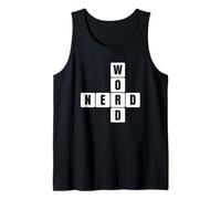 Puzzle di Parole, cruciverba, Regalo, Nerd di Parole Canotta