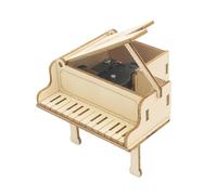 Puzzle Di Pianoforte | Strumento Meccanico DIY in Legno - Carillon Meccanico Pianoforte, per 7-14 anni, ragazzi, famiglia, donne, uomini, amici, scuola, sala da pranzo, compleanno, Natale