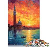 Puzzle di Piazza San Marco per adulti e adolescenti, 520 pezzi, puzzle per adulti, puzzle per la casa, giocattoli, 520 pezzi (52x38 cm)