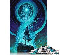Puzzle di potere magico per adulti 520 pezzi, decorazioni per la casa, puzzle insoliti per adulti, per ragazzi o ragazze, 520 pezzi (52x38 cm)