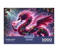 Puzzle di Pterodattilo. Puzzle per Adulti e Bambini. 1000 Pezzi Ottimi Regali Giocattolo di Sfida Gioco Educativo Decorazione per la Casa per Giochi Educativi e Regali 52x38cm/1000pcs