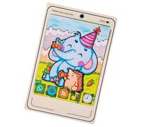 Puzzle di puzzle per cellulare, puzzle di animali in legno | Puzzle di puzzle di educazione precoce,Preschool Learning Interactive Arricchment Toys per il compleanno di compleanno Capodanno