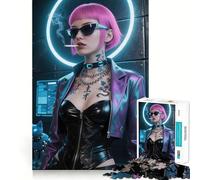 Puzzle di ragazze anime per adulti,1000 pezzi,gioco di memoria per allenare la mente,taglio laser per un incastro perfetto, alleviare lo stress (50x75cm)