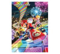 Puzzle Di Rappresentazione Di Mario Kart Rainbow Road Da 1000 Pezzi