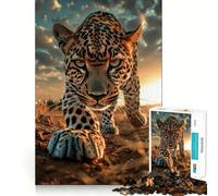 Puzzle di ricerca al tramonto, difficile e impegnativo, per adulti, 1000 pezzi, stimola la memoria, calma e favorisce la fuga, bordi stretti, regalo speciale 38x52cm