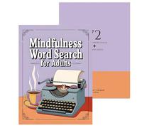 Puzzle di ricerca di parole, libri di puzzle di ricerca di parole | Parola trova attività puzzle | Giochi di intrattenimento portatili, attività di esercizio cerebrale per adulti anziani adolescenti