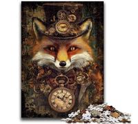 Puzzle di Robot Fox per adulti e adolescenti, aiuta il cervello a esercitare i giocattoli avvincenti per coltivare la pazienza e l'interazione genitore-figlio (50x75cm)