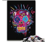Puzzle di robot in stile Basquiat da 2000 pezzi per adulti e ragazzi, giochi educativi, decorazioni per la casa, ideali come regalo per tutta la famiglia (70x100cm)