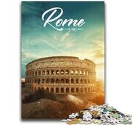 Puzzle di Roma per adolescenti, giocattoli, giochi educativi, antistress, lista dei desideri con Babbo Natale, 2000 pezzi (70x100cm)